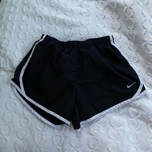 Black Nike Girls Running Shorts
